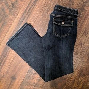 Banana Republic Womans 8 LONG bootcut Jean